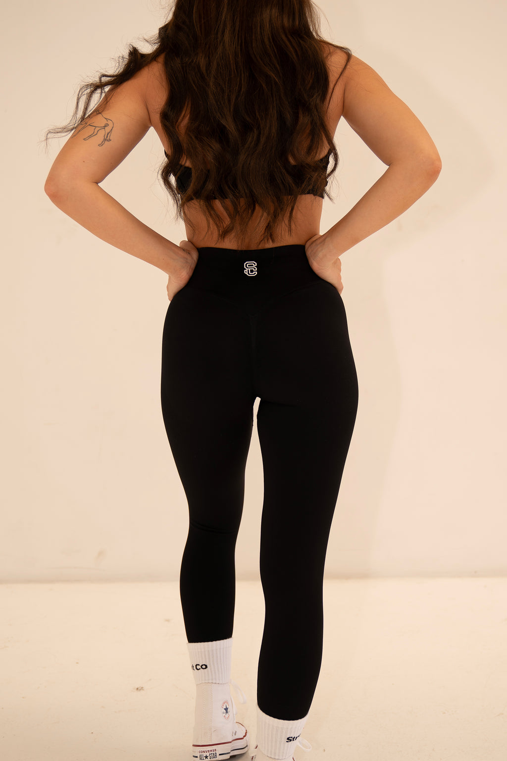 Seamless contour leggings